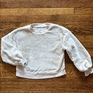 Wonder Nation Cream Crew Neck Sweater Relaxed Fit